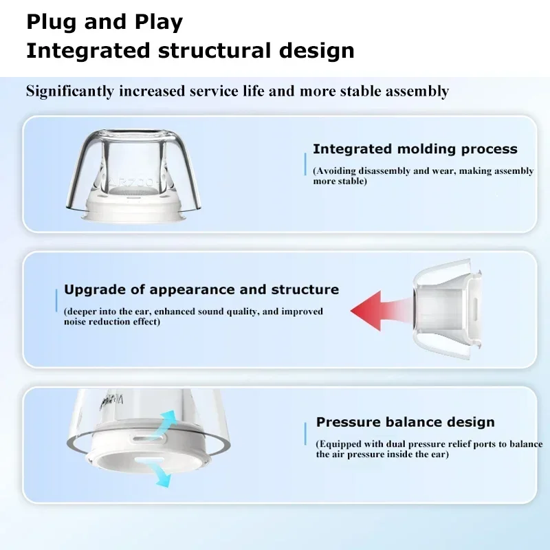 ل AirPods Pro 2 اللاتكس-AR700 + سماعات الأذن الغبار المضادة للحساسية المضادة للانزلاق الأذن المقابس ل AirPods Pro سيليكون الأذن نصائح غطاء