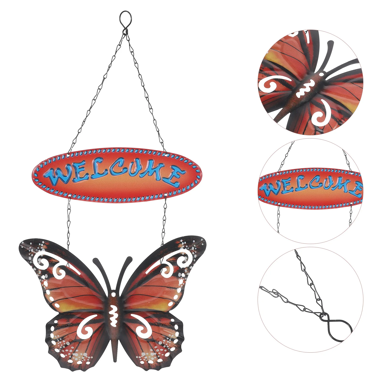 

Welcome Hanging Sign Unique Creative Door Decor For Store Hotel Restaurant Bar Wall Ornament Decorative Pendant Party