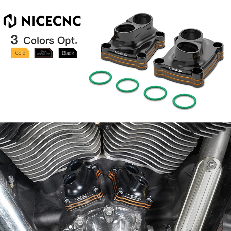 

NICECNC Motorcycle Tappet Covers For Harley Fat Boy FLFB 107 2018-2019 Fat Boy FLFBS 114 2018-2024 Road King FLHR 2017-2024