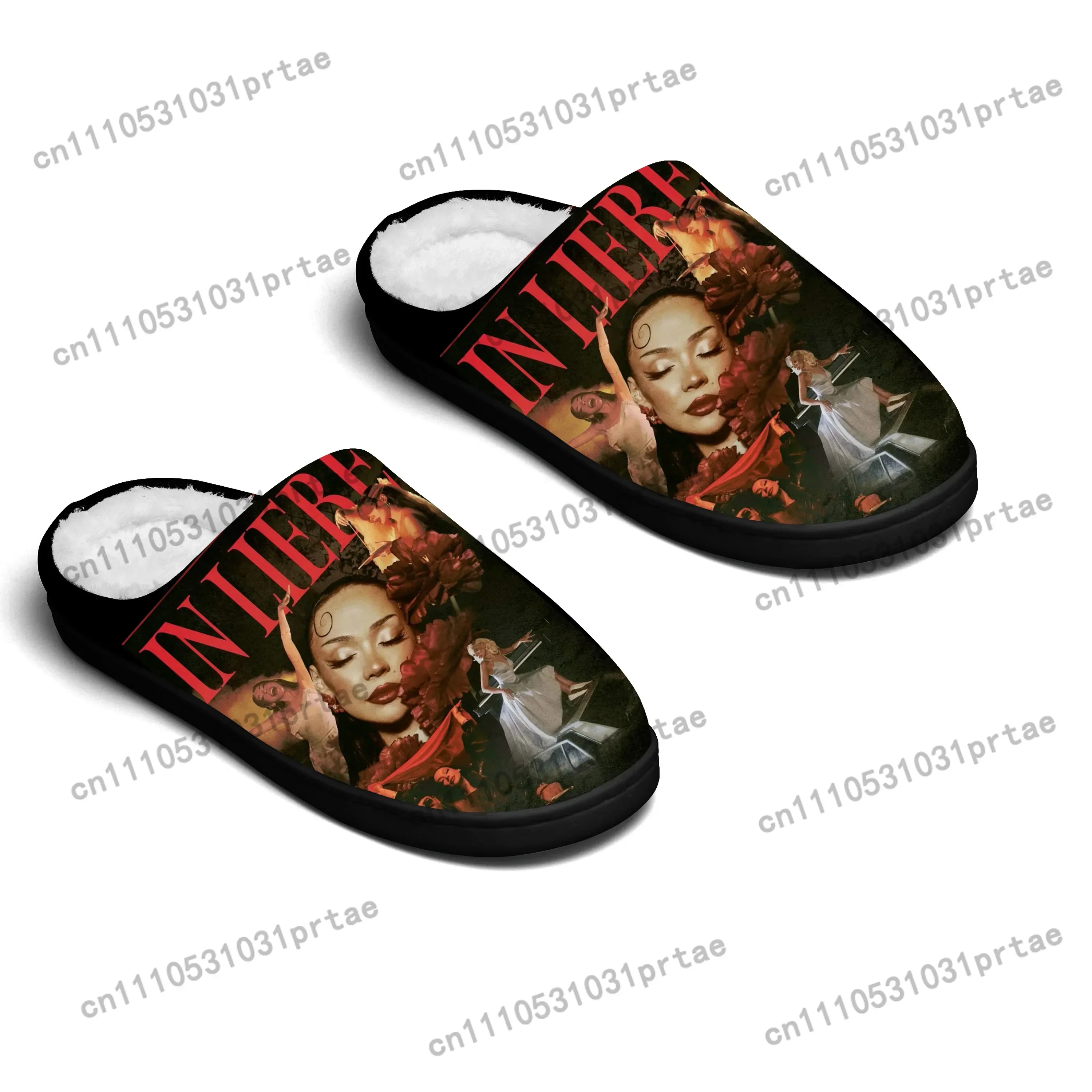 Ayliva German Music Home Cotton Slippers Mens Womens Bedroom Keep Warm Cotton Slippers SPA Slipper Custom Slipper