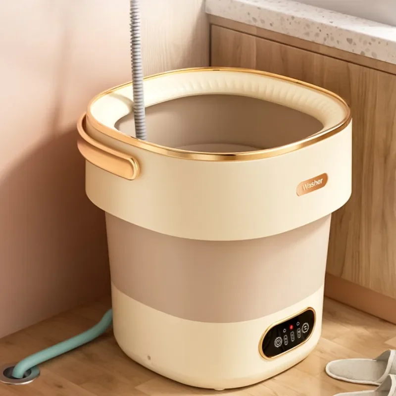 

XJ176: High-Capacity Foldable Washing Machine, Portable Device for Underwear and Socks, Ideal for Effective Laundry Solutions