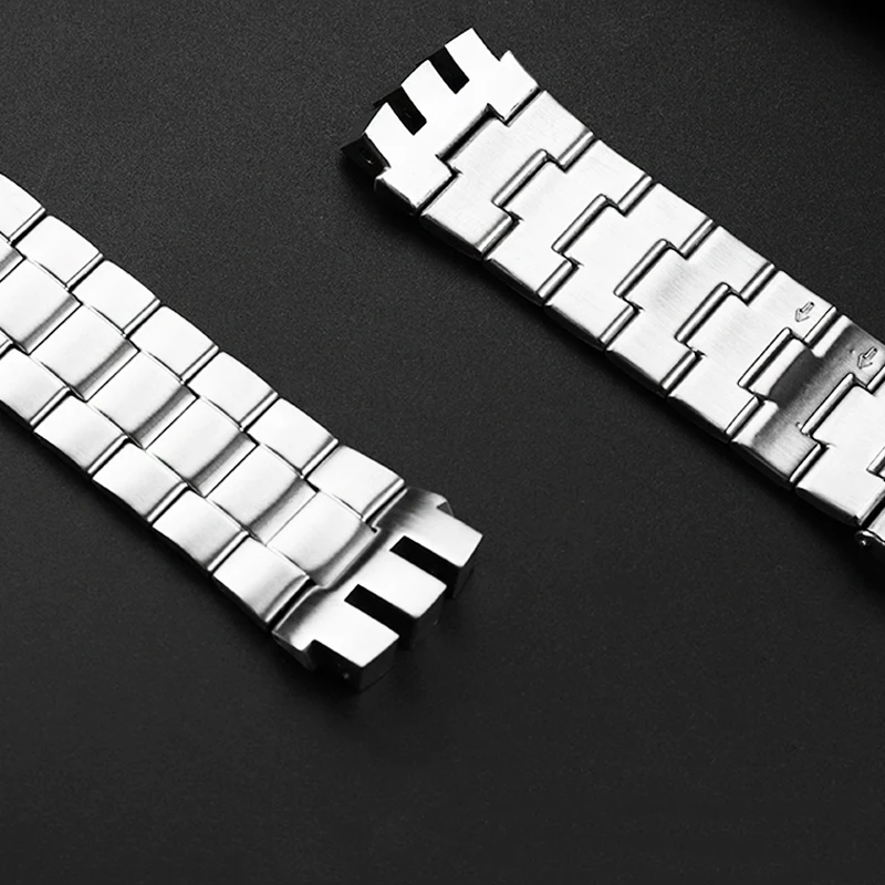 For Swatch Concave and Convex Interface Strap YTS401 YTS402 YTS407G YTB400 YTS403 409 Precision Steel Watch Chain Band 20mm