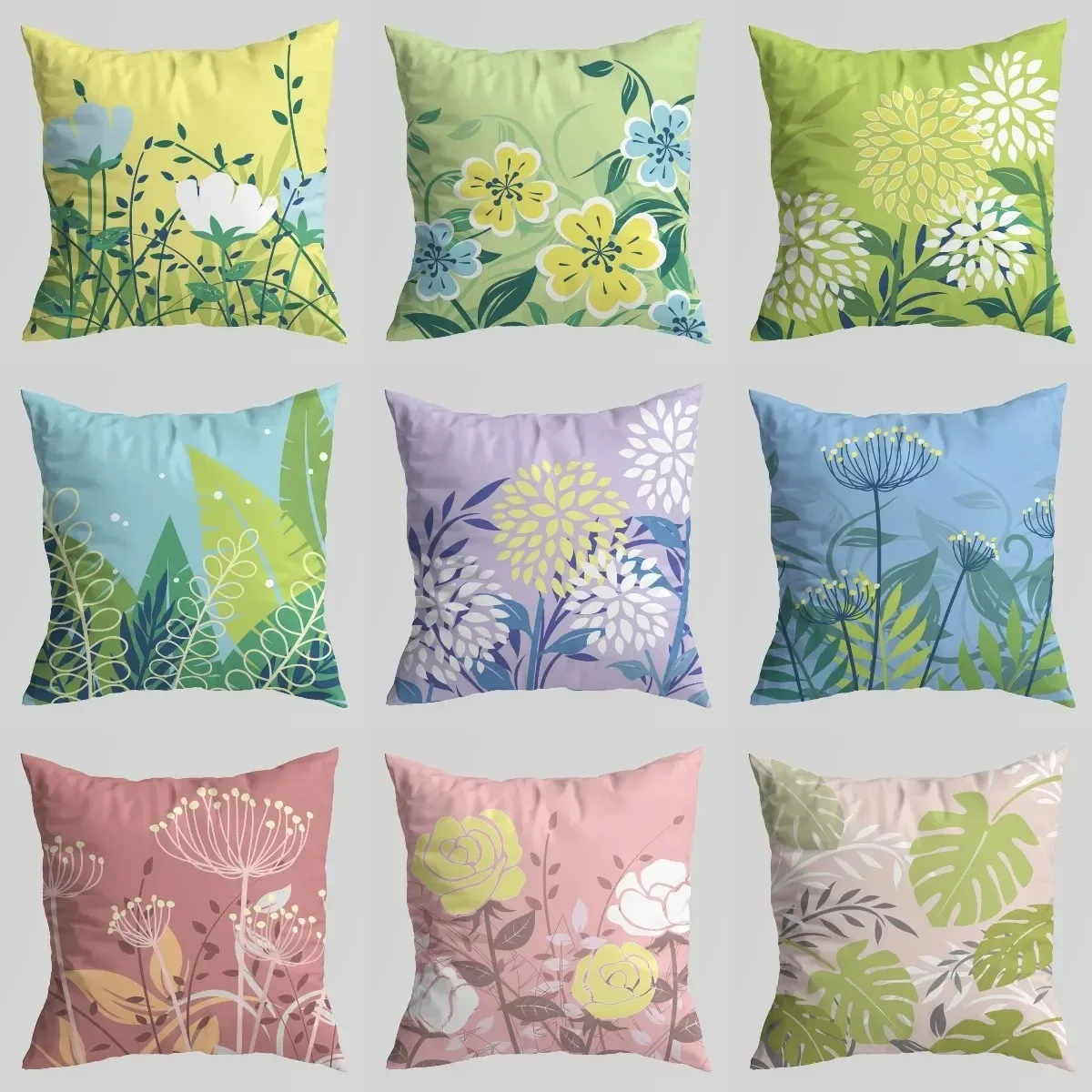 Dandelion Flower Pillowcase Interior Decoration Office Living Room Home Pillowcase