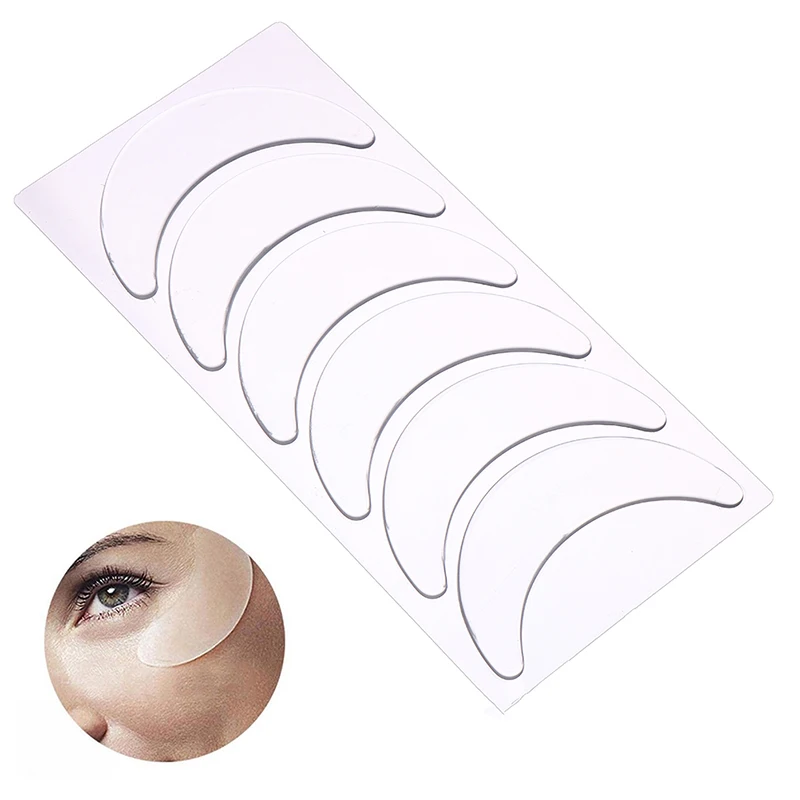 3 Pairs Reusable Waterproof Silicone Anti-Wrinkle Eye Pads Patches Eye Skin Care