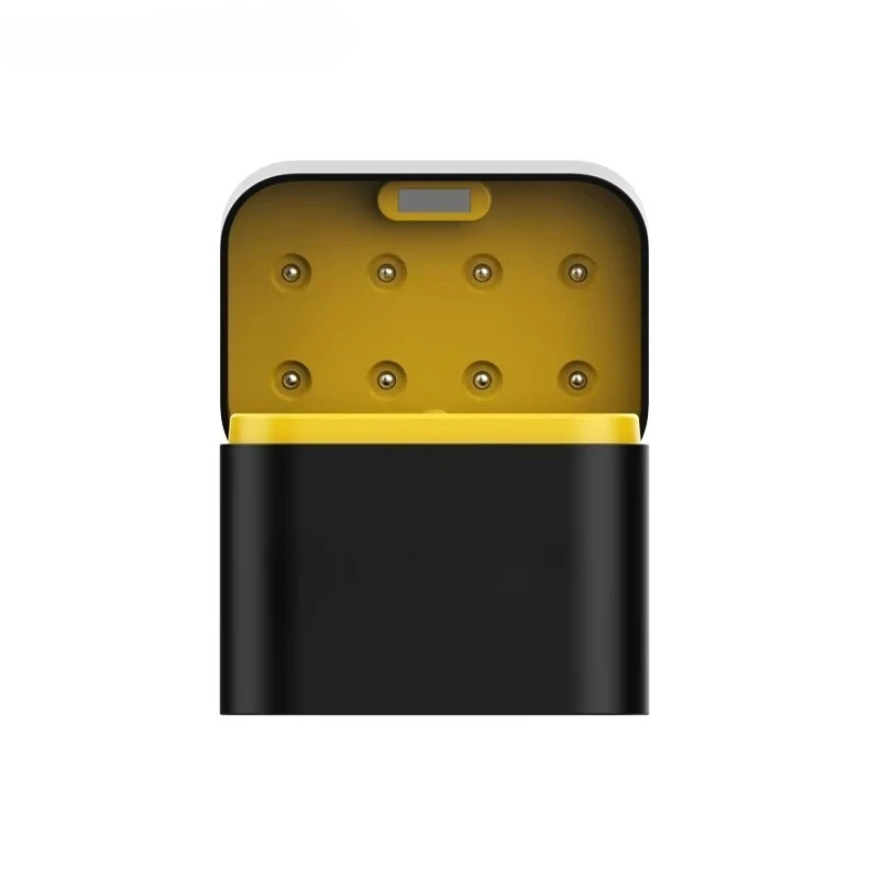 

Smart Flip Charging Chamber 8 Slot AA/AAA No. 5 No. 7 Lithium Battery Charger LED Light Display Type-c Port Without Battery