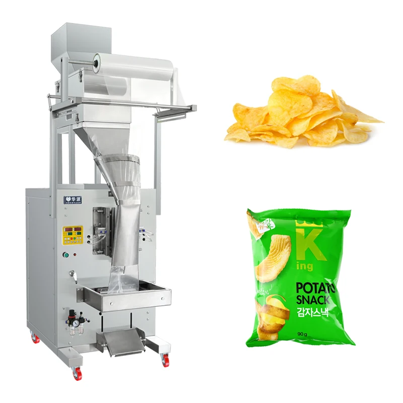 Biscuit Snacks Chocolate Chips Small Packing Machine Sugar Packaging Machine 250g to 1kg Laundry Soap Powder Packaging Machine