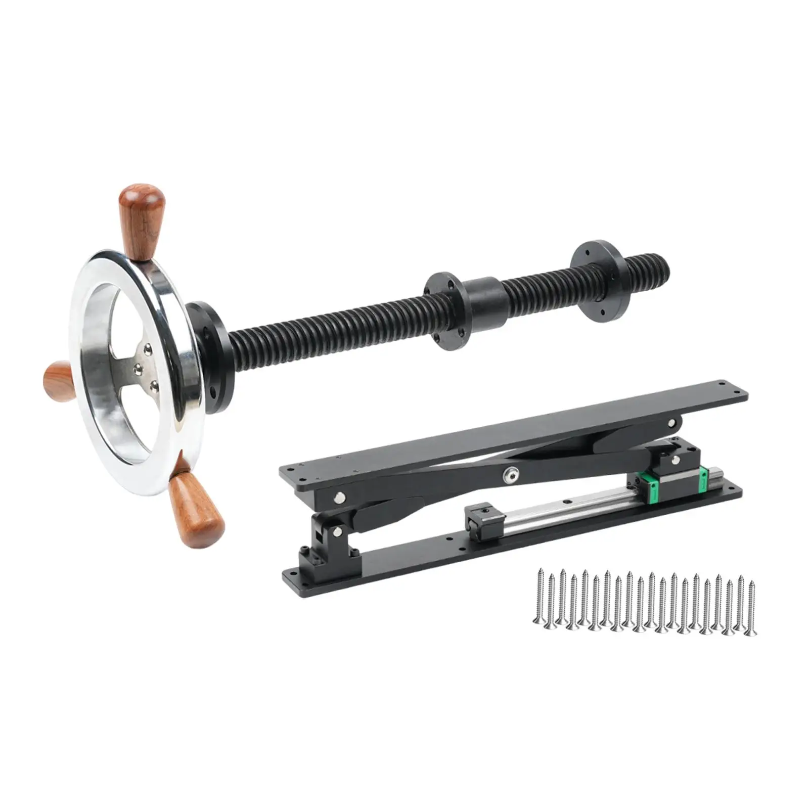 Professional Woodworking Bench Screw Leg Vise High Strength Steel X Rack for Durable Workshop Use