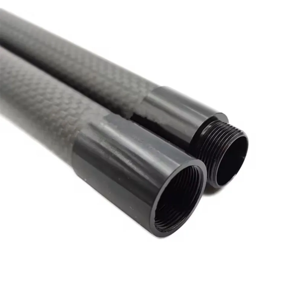 Carbon Fiber Tube Splice Connectors Aluminum Alloy Tube Clamp Hand Rod Connection 10/12/16/18/20/25mm