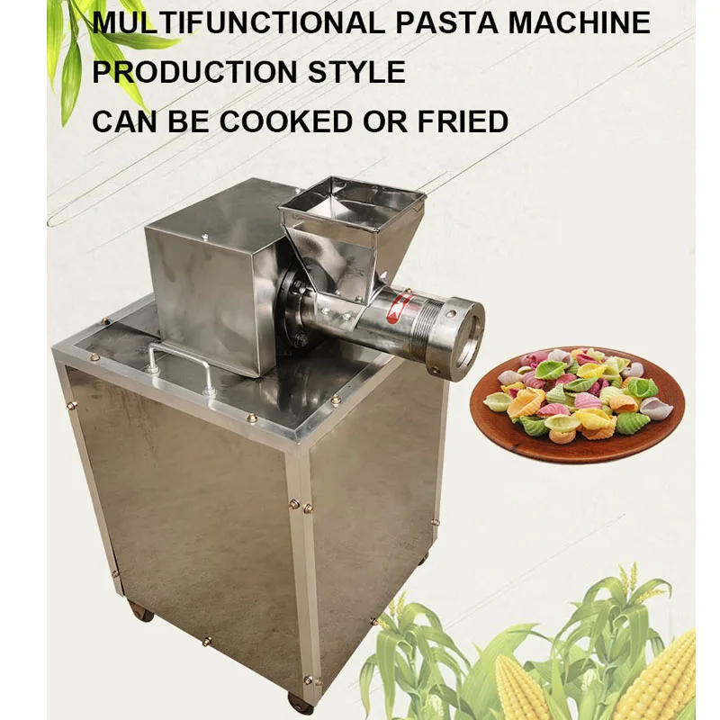 High Efficiency Automatic Macaroni Spaghetti Maker Machine Pasta Extruder Making Machine for Sale Electric Pasta Machine