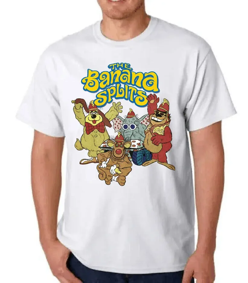 THE BANANA SPLITS T SHIRT CARTOON HANNA BARBERA EXCLUSIVE DESIGN