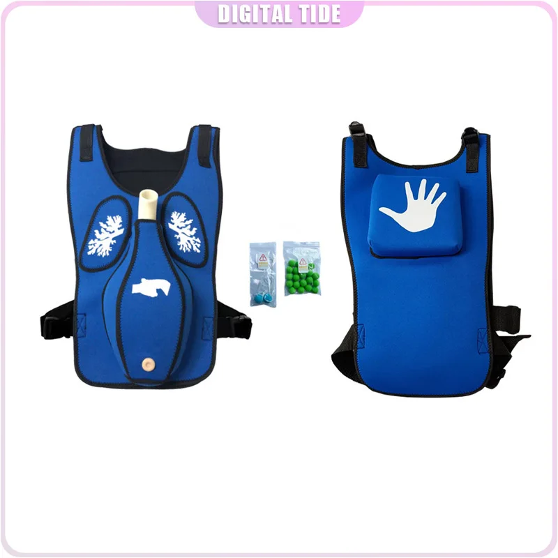 Childhood/Adult Hemlich First Aid Training Vest Tracheal Obstruction Trainer Suffocation Training First Aid Teaching Model