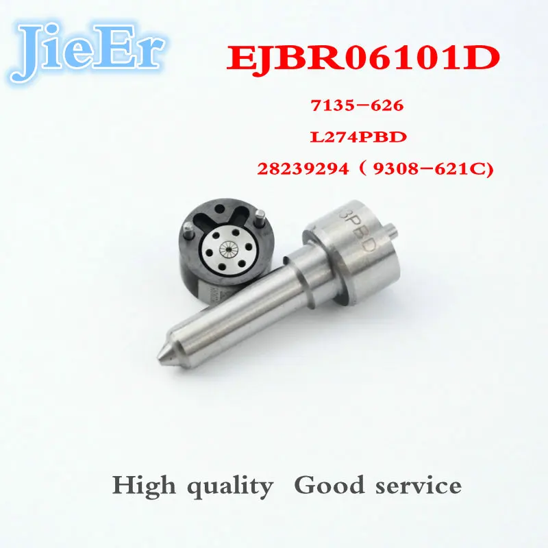 7135-626 diesel engine fuel injector kits L274PBD injector nozzle 9308-622B needle valve for EJBR05301D EJBR06101D