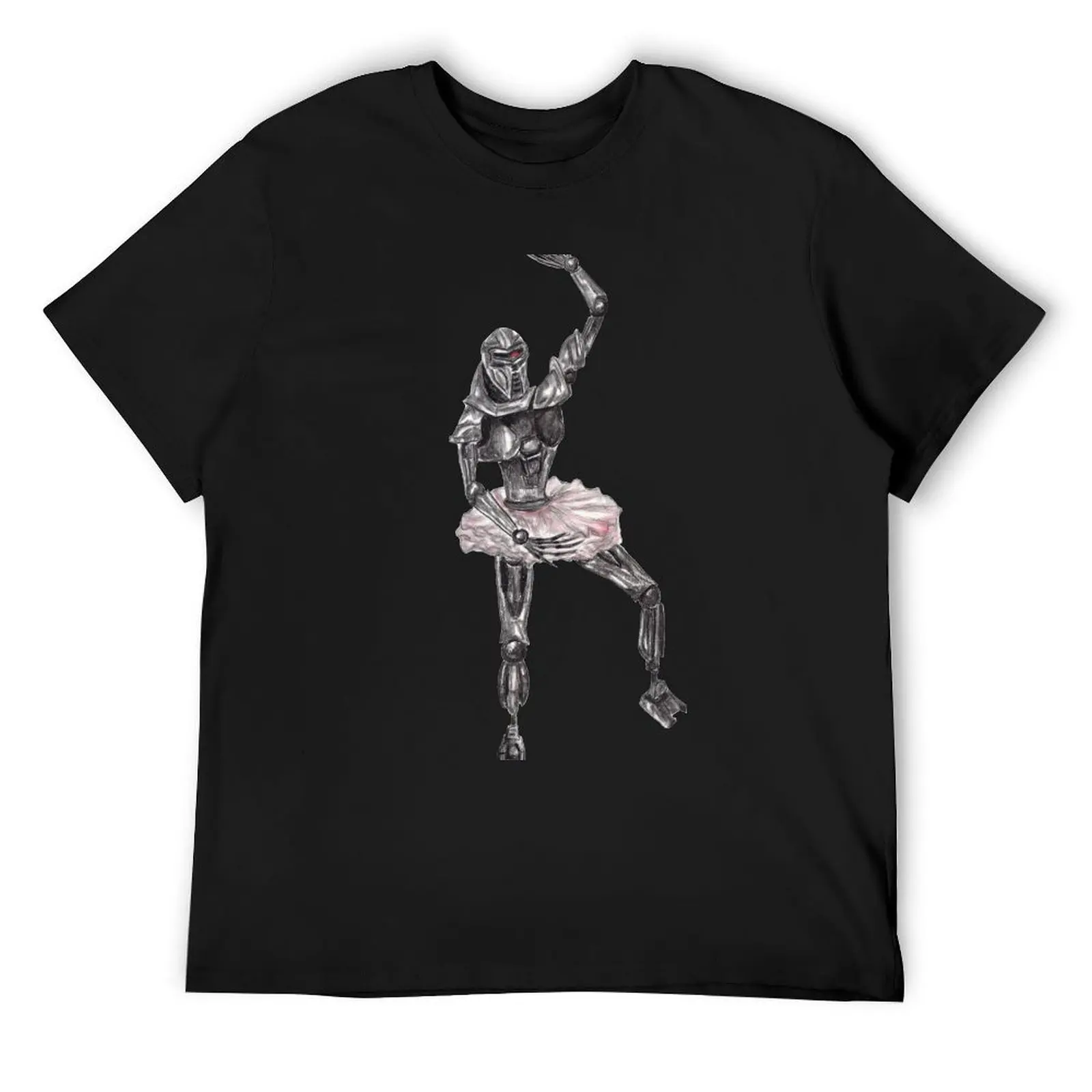 

Cute Cylon Ballerina T-Shirt man t shirt tops workout shirts for men