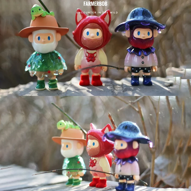 New Farmer Bob Blind Box Encounter In The Wild Series Guess Bag Decoration Doll Surprise Guess Box Children Birthday Gift