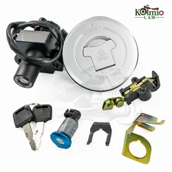 Fit for 1993 - 2000 Honda XRV750 Africa Twin Ignition Switch Lock Fuel Gas Cap Key Seat Lock Set XRV 750 1994 19995 1996 1997