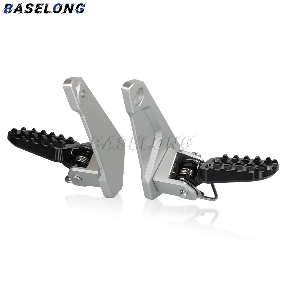 Motorcycle Accessories Rear Pedal Foot Stand Folding Footrests Passenger Footpegs For HONDA XADV