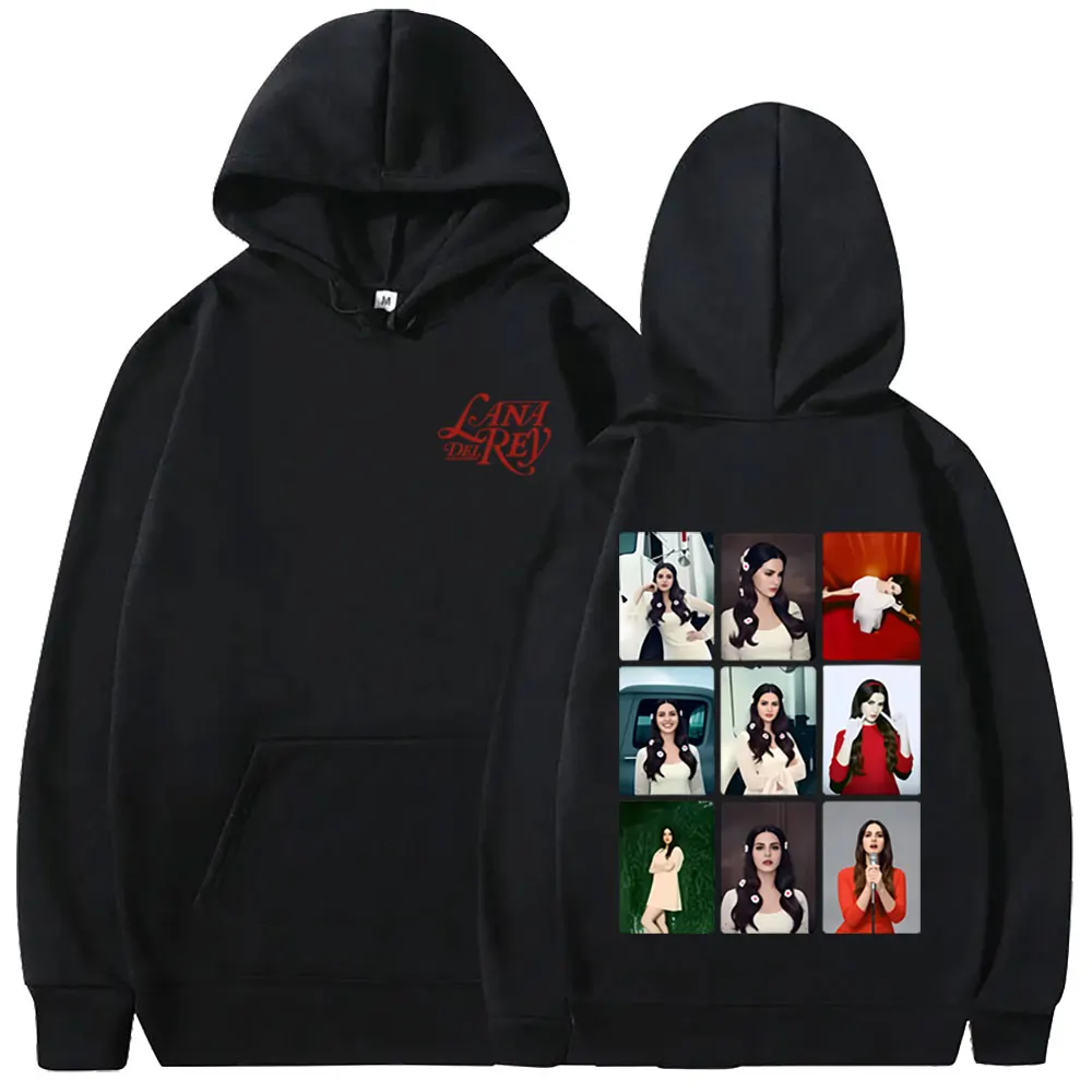 

Lana Del Rey MusicAlbum Cover Merch Hoodie Men's Women Fashion Casual Oversized Sweatshirt Unisex Fleece Cotton Pullover Hoodies