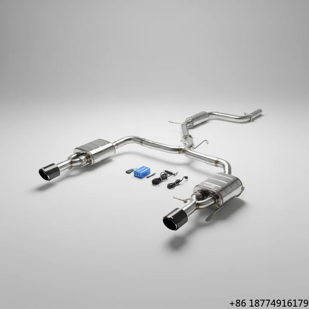 

Valvetronic Valved 304 Stainless Steel Mirror Polished 1.5mm Exhaust System Catback for CC 1.6T