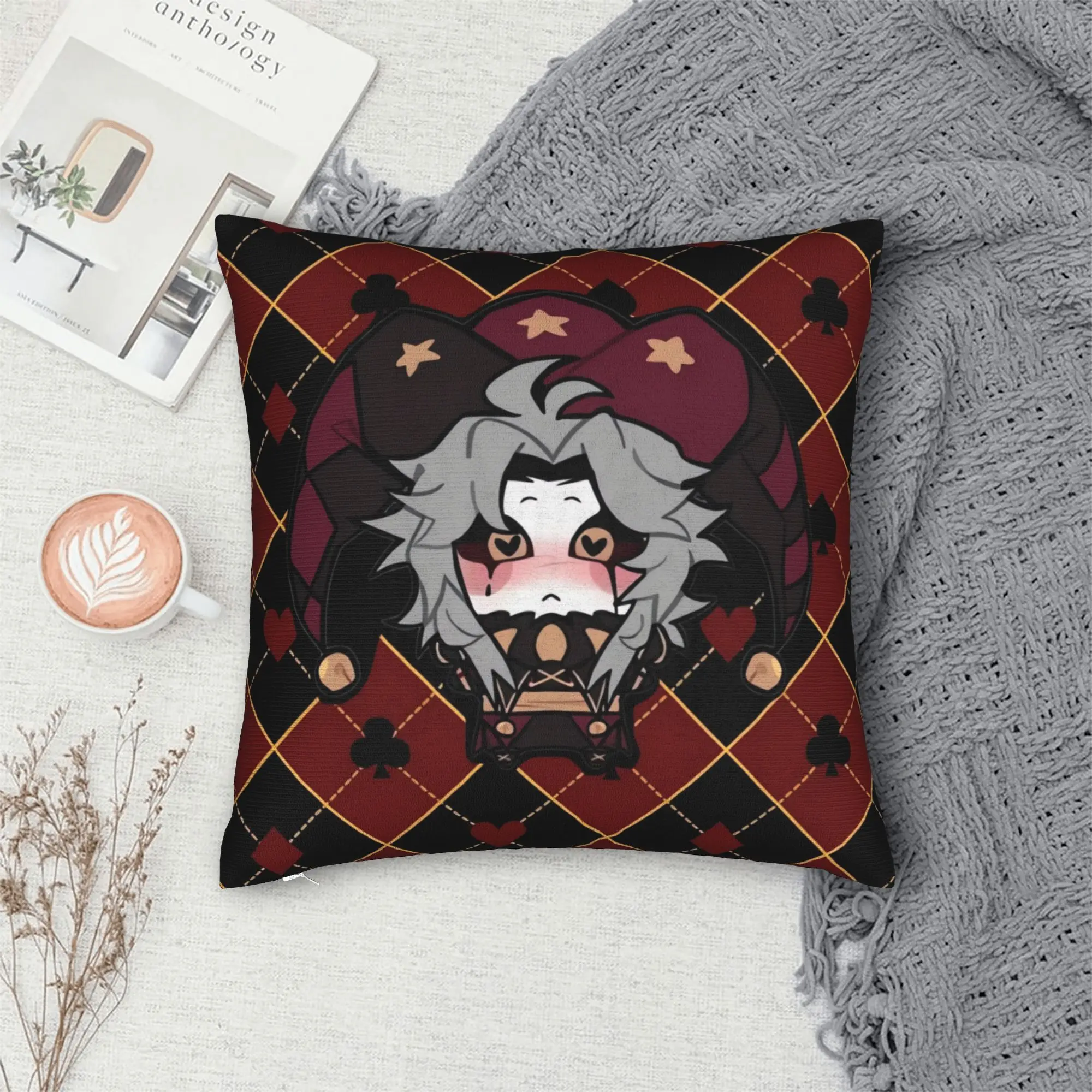 Pillow Case The Freak Circus Design  Pillow Cover For Sofa Couch Bed Living Room Cute Funny Pillowcases