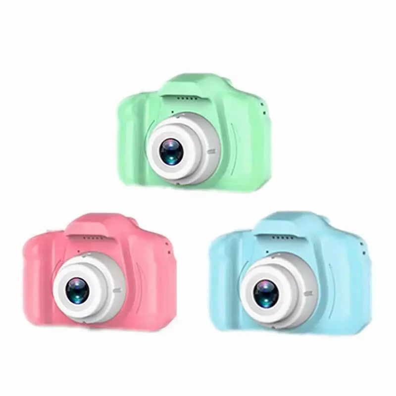 X2 Mini Cartoon Kids Photo Camera 2 Inch Screen Children Digital Camera Video Recorder Camcorder Toys For Child Birthday Gift