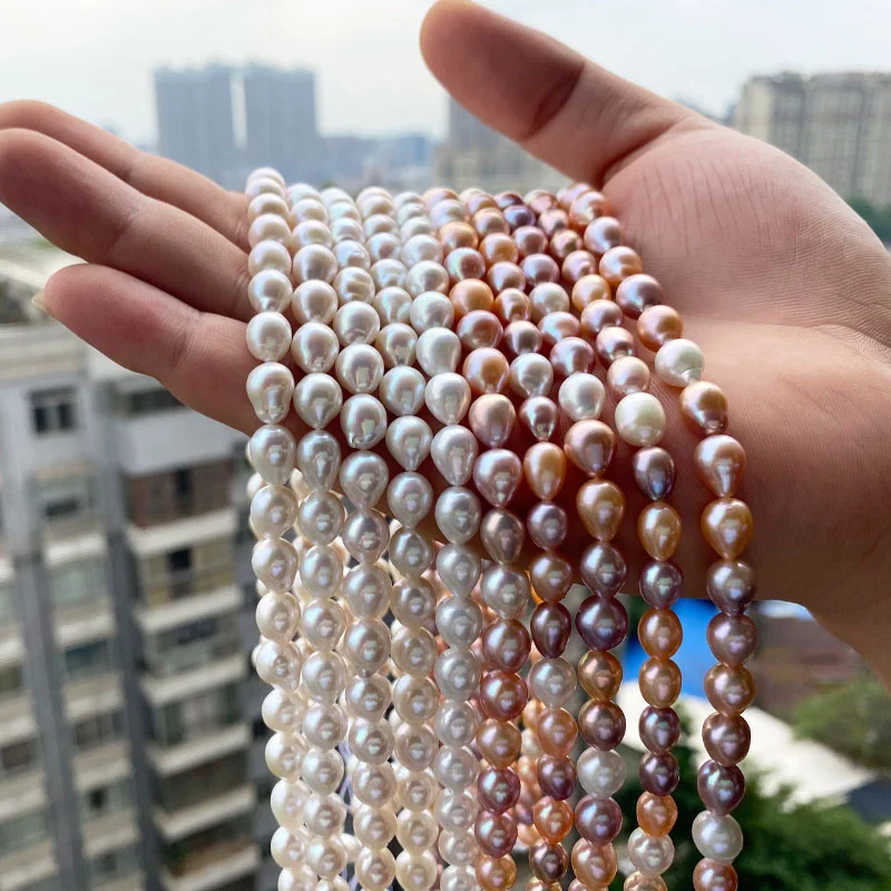 

3A High Quality Natural Freshwater Baroque Pearls Water Drop Shape Pearl Loose Beads For Jewelry Making DIY Necklace Bracelet