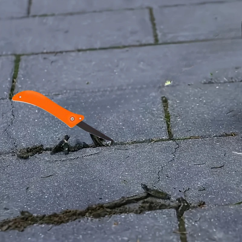 Heavy metal weed control tool - durable, lightweight, and foldable garden weed cleaner, outdoor weed control accessories