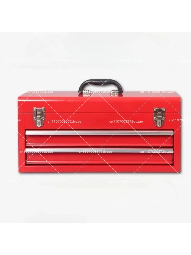 Portable Toolbox Household Set Repair Multi-function Drawer Double-layer Combination Tool Storage Box
