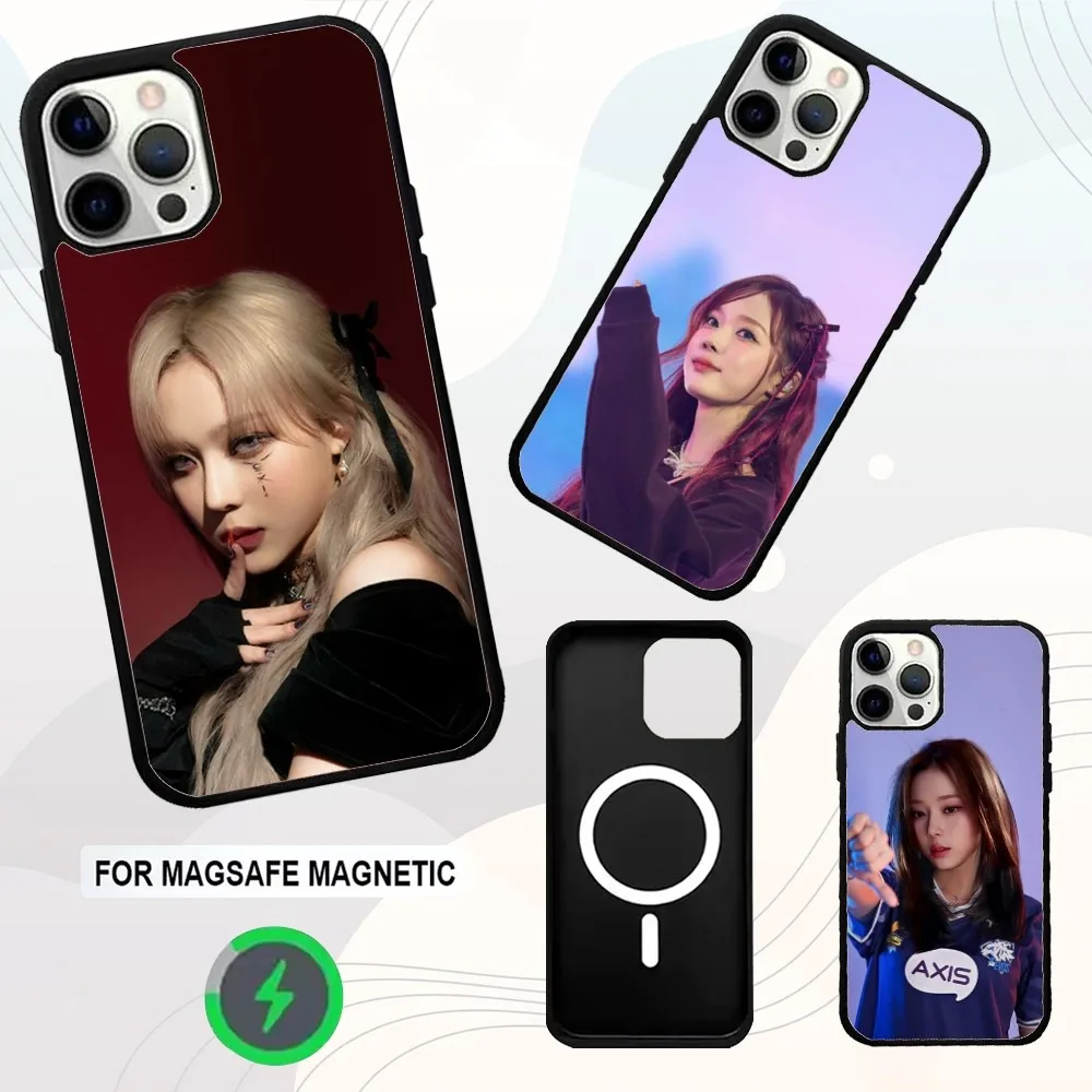 

Singer D-Drama Winter Phone Case For iPhone 16e,16,15,14,13,12,11,Plus,Pro,Max,Mini Magsafe Magnetic Wireless Charging