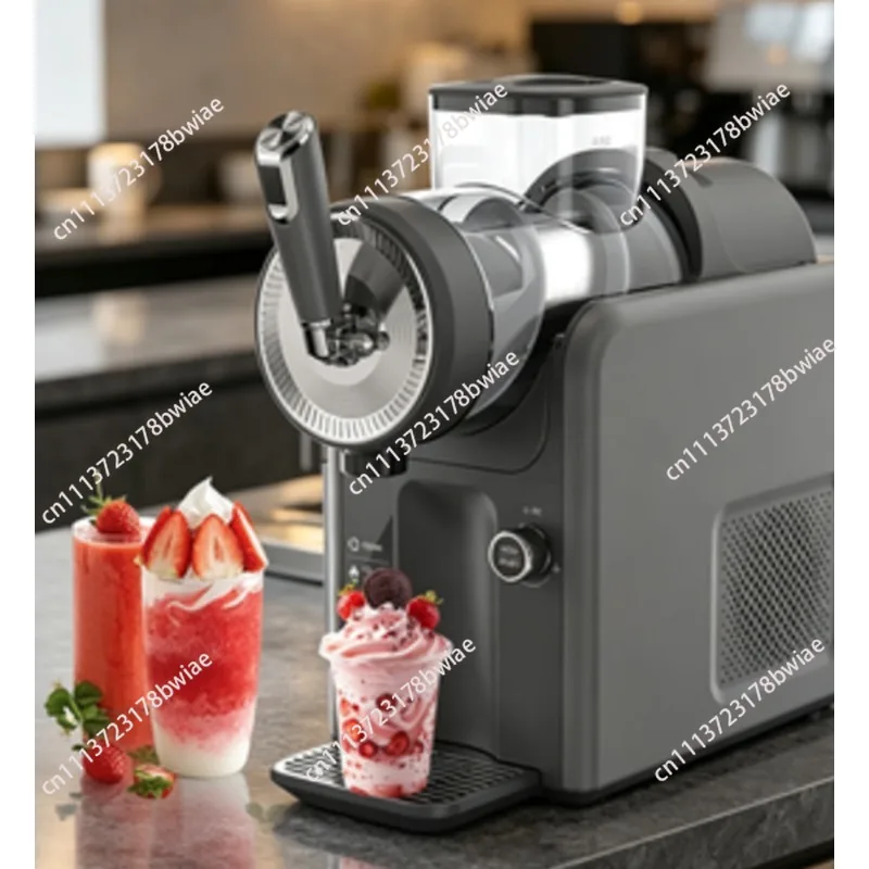 Automatic Cold Drink Slush Machine Soft Drink Ice Cream Machine 1.8L Countertop Beverage Smoothie Machine