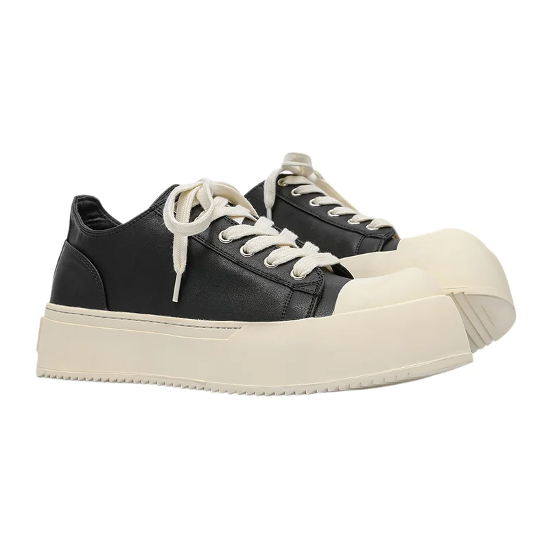 Black casual men's shoes Minimalist and comfortable style Outdoor Street Trendy Youth Hot selling classic Board shoes New