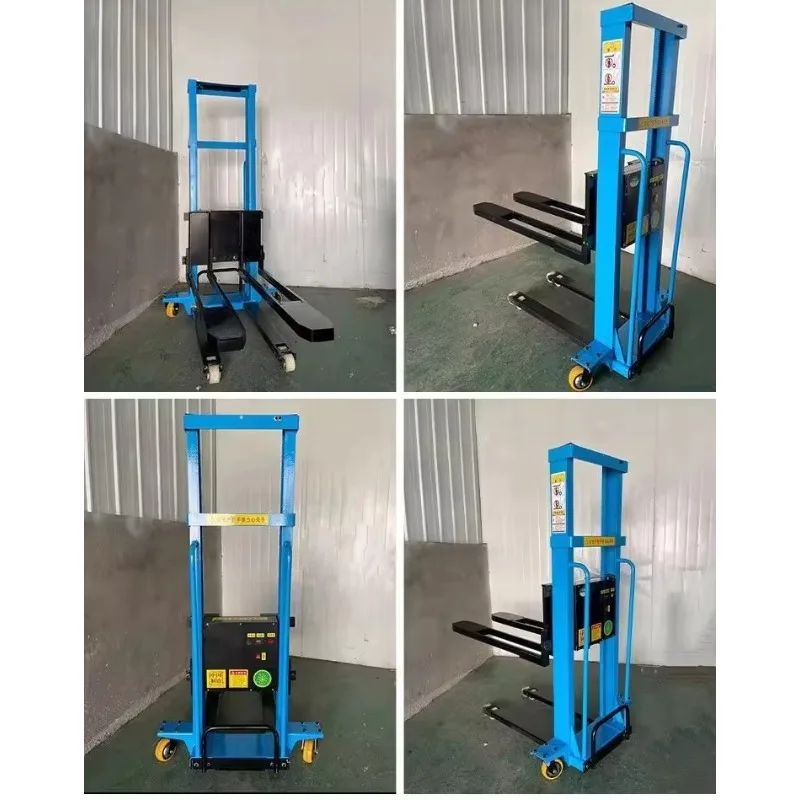 Factory Direct 2026 600kg 1 Ton Electric Truck Mounted Forklift  Portable Loading Unloading Machine  Full Automatic Lifting Stac