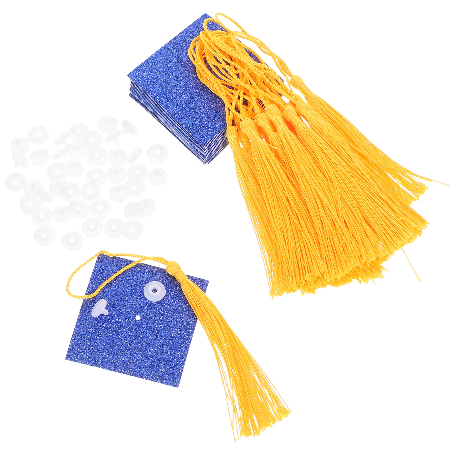 

20 set Doctor Hat Cake Decoration Grad Cap Gifts DIY Party Chocolate Graduation Candy Holders Mini Hats Safe Materials Versatile