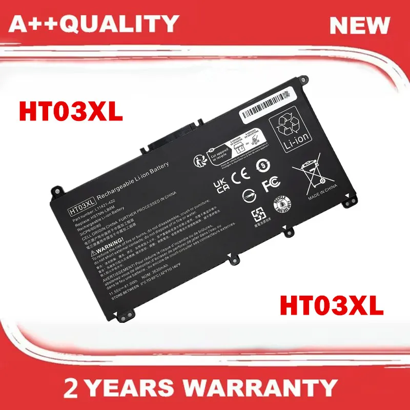HT03XL 11.55V 41.9Wh Laptop Battery For HP HT03XL HSTNN-LB8L DB8R LB8M IB8O DB8S L11421-421 2D2 422 2D1 1C1 2C1 2C3  L11119-855