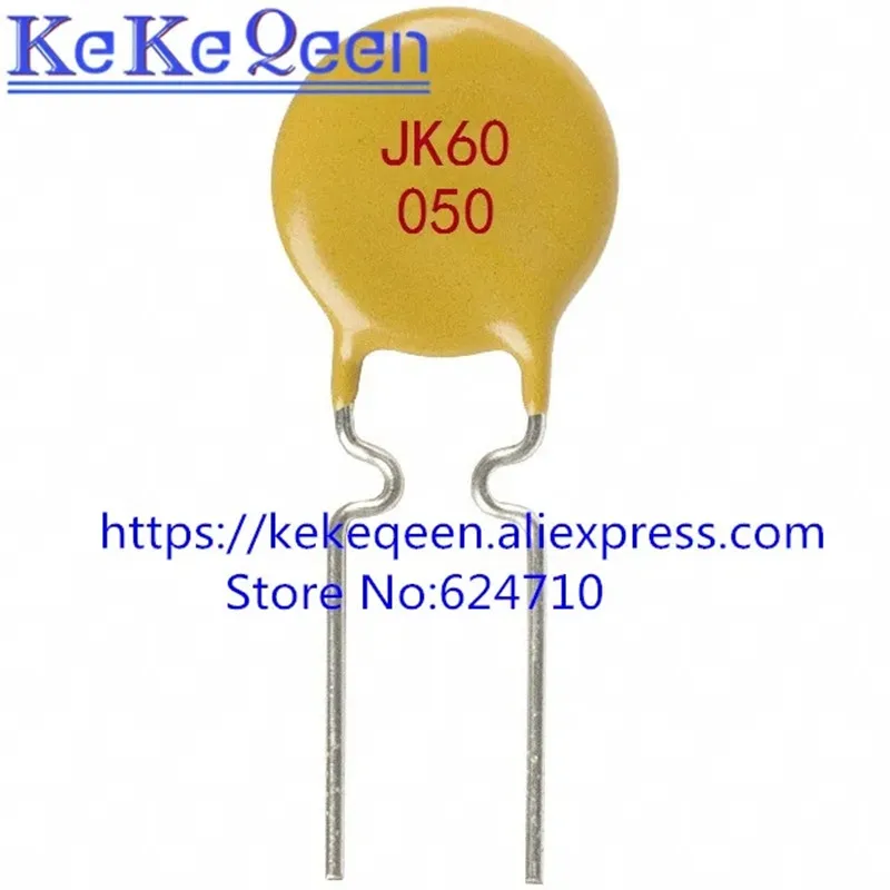 50PCS/LOT Self Recovery Fuse JK60-050 500mA 60V 0.5A PTC PPTC Original Authentic