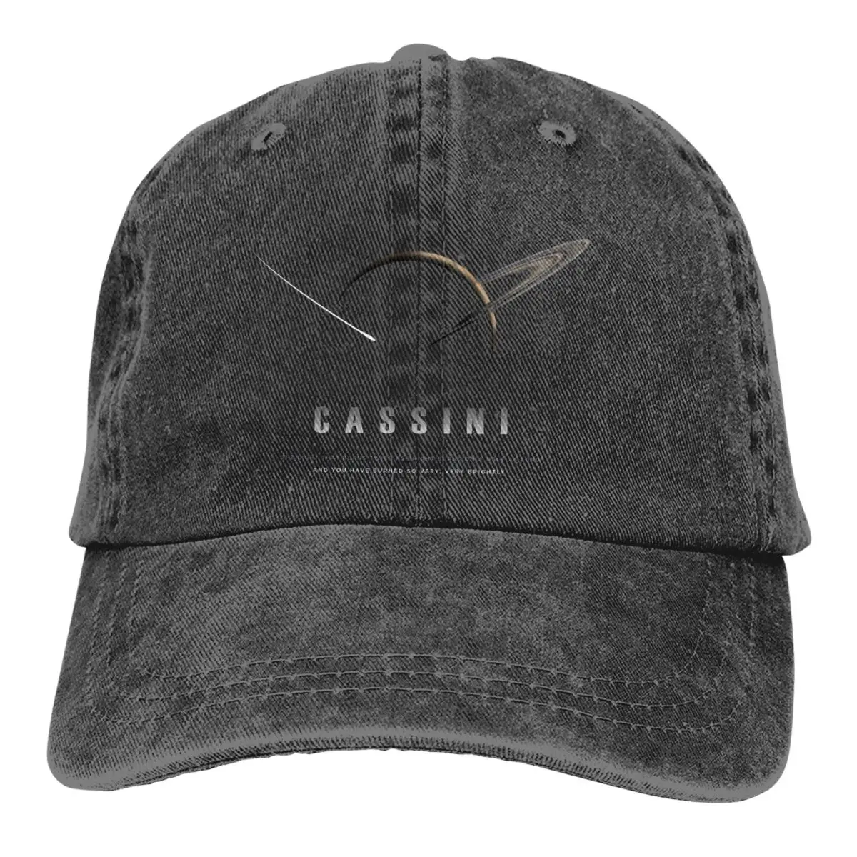 Washed Men's Baseball Cap CASSINI The Light That Burns Twice As Bright Trucker Cowboy Caps Dad Hat Russian USSR CCCP Hats