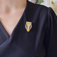 Luxury V-Series Animal Brooch: Scarf Clip Suit Pin Transformer Artisan Hand-Enameled Critters Viral Rebel Festive Gift Essential