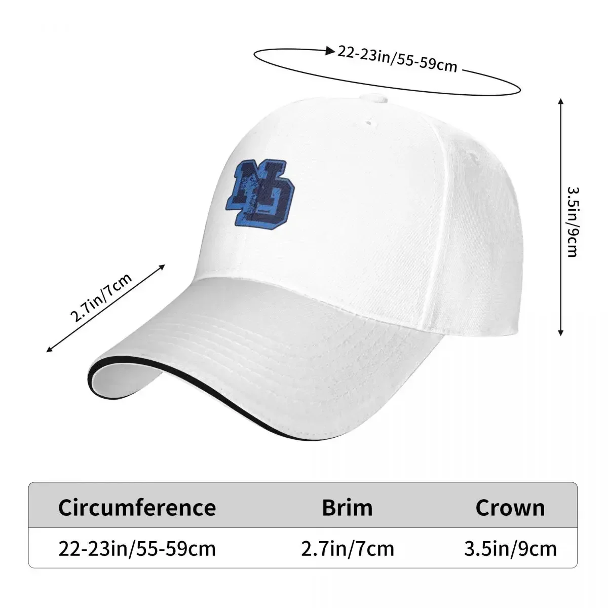 Bonés de beisebol Notre Dame Snapback moda chapéus de beisebol respirável casual ao ar livre para homens e mulheres policromáticos