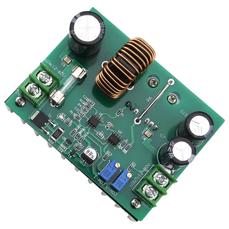 DC 600W 12-60V To 12-80V Step-Up Boost Converter Constant Current Power Supply Driver Voltage Charger Step Up Module