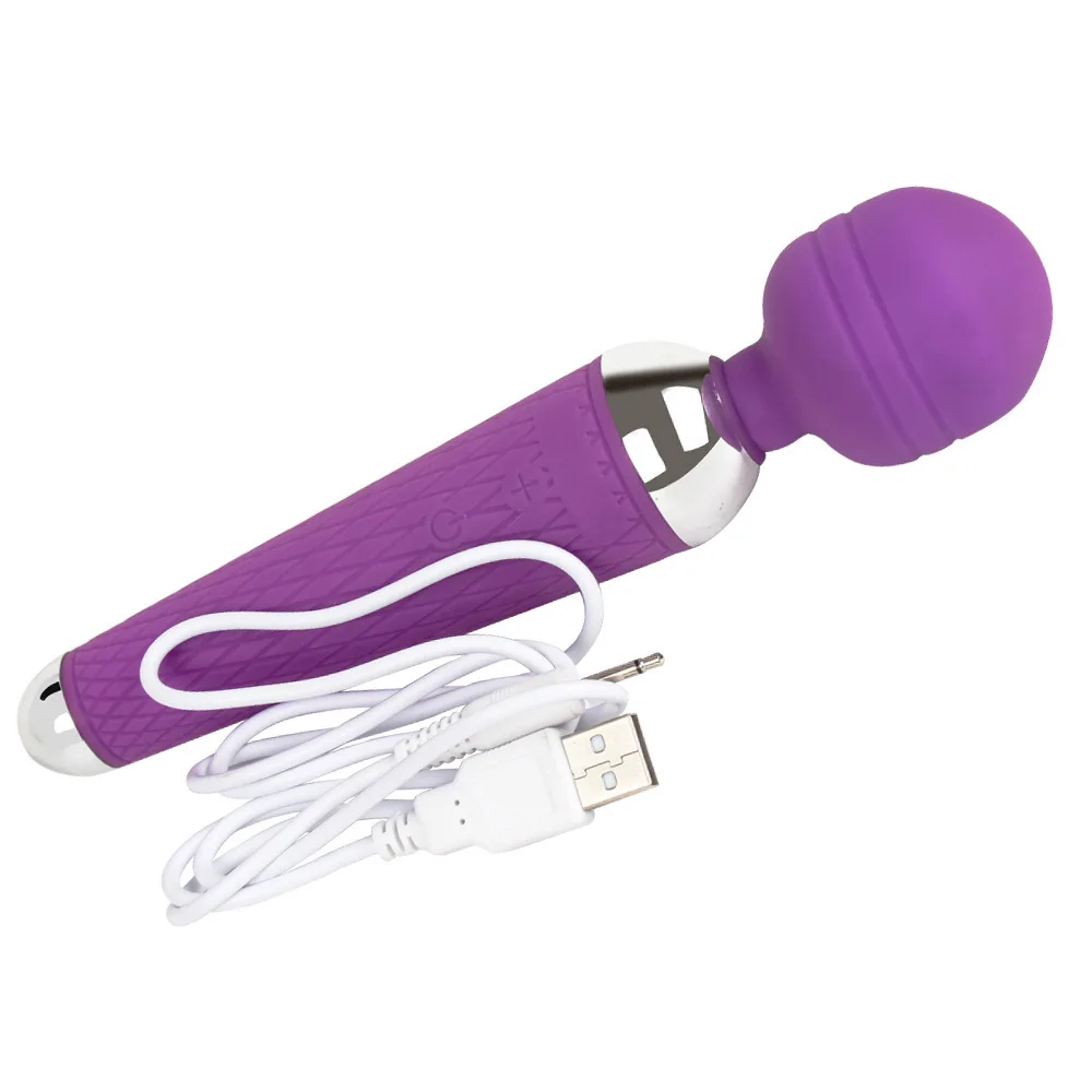 20 Speeds Powerful Vibrator AV Rod Magic-Wand Clitoris Stimulator Sex Toys for Women G Spot Massager Adult Female Erotic Product