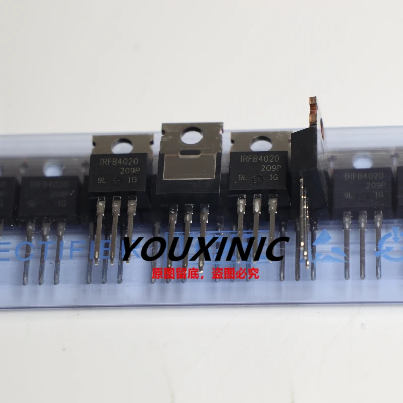 YOUXINIC  2021+  100% New Imported Original  IRFB4020PBF IRFB4020  TO-220 N-channel MOSFET 200V 18A