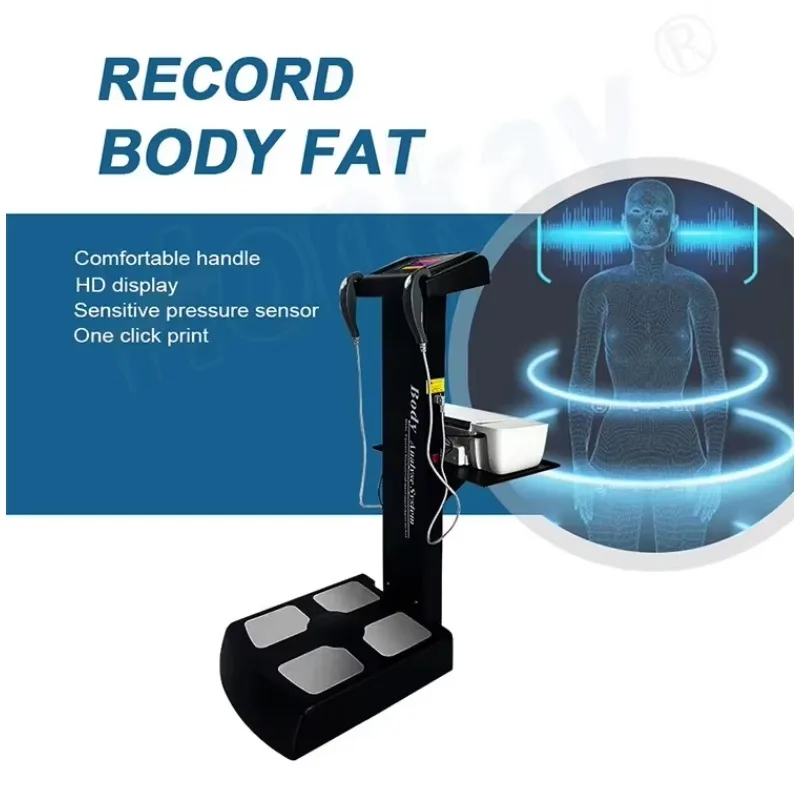 Smart Whole Body Analyzer Easy Folding Body Scanner Weight Scale Body Composition Analyzer Machine
