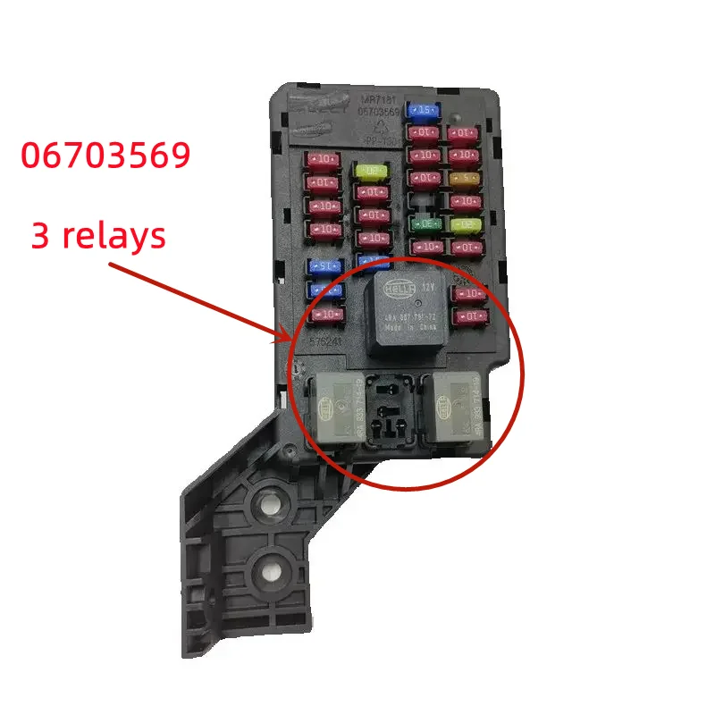 Car Relay Fuse Box For 2009-2016 Year Geely Emgrand 7 EC7 EC7RS RV