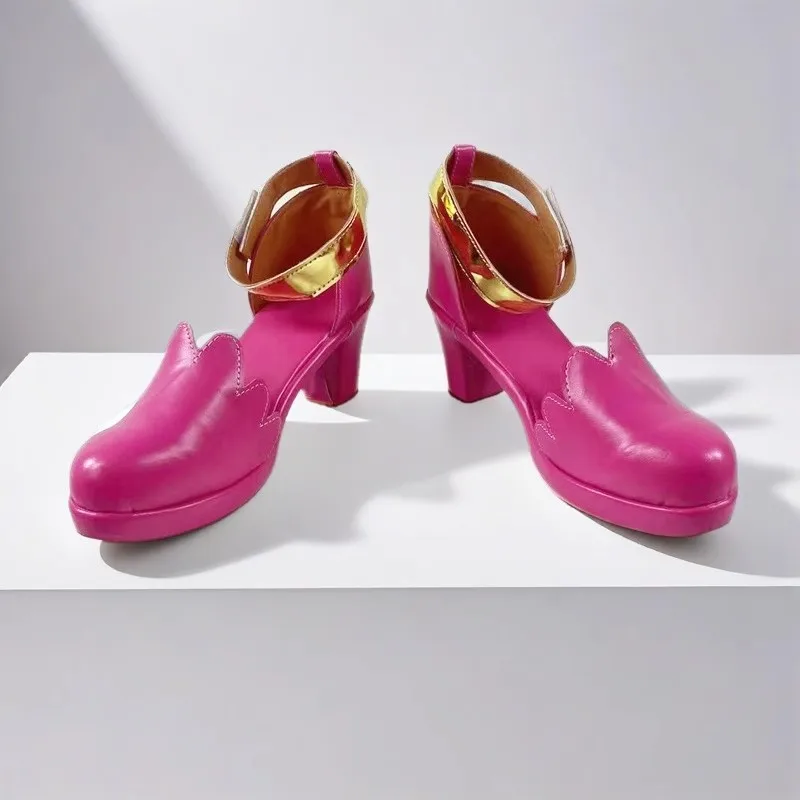 Chaussures de Cosplay en PU pour femmes, bottes de bande dessinée à la mode pour Halloween, carnaval, fête de noël, personnalisées, Anime Asahina Mirai