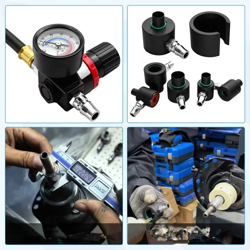 Shock Absorber Nitrogen Filling Tool, For No Damping Non-Rebound Shock, Air Suspension Strut Leak Detection Test Tool