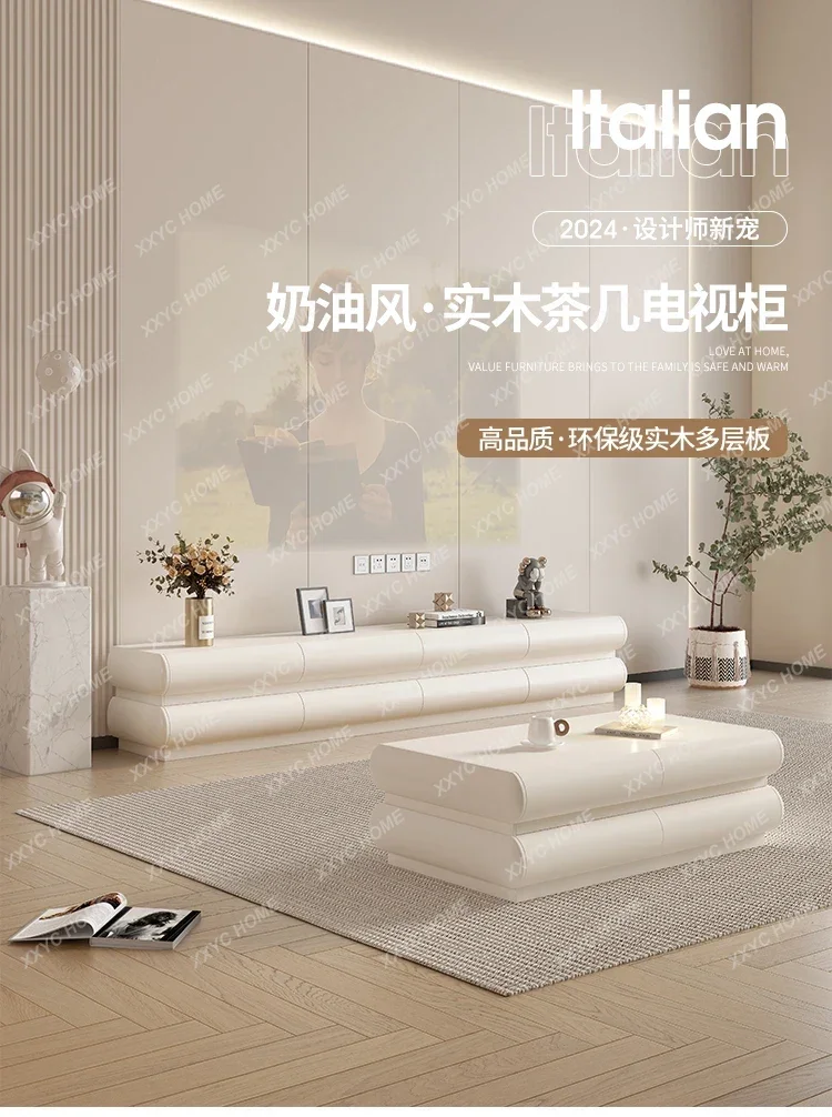 Moderni Furnitures Simple Industrial Tv Stand Hiding Handles Entertainment Center Tv Stands Cabinet home luxury Mobili