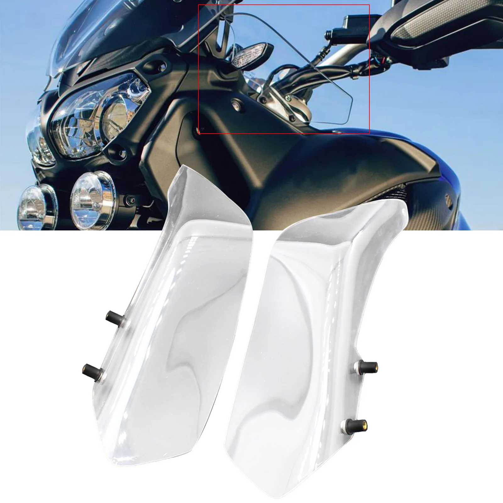 

For Yamaha XT1200Z Super Tenere 12-13 Wind Deflector Windshield Handguard Parts