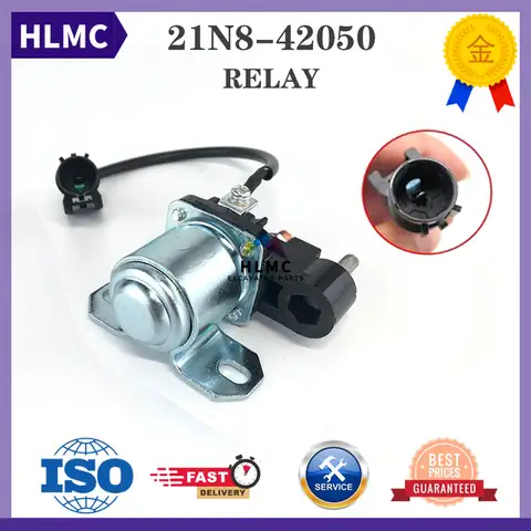 R160-9 R210-9 R250-9 R320-9 R360-9 R430-9 R480-9 R520-9 히터 릴레이 스위치, 현대 부품 굴삭기 21N8-42050 ME202582