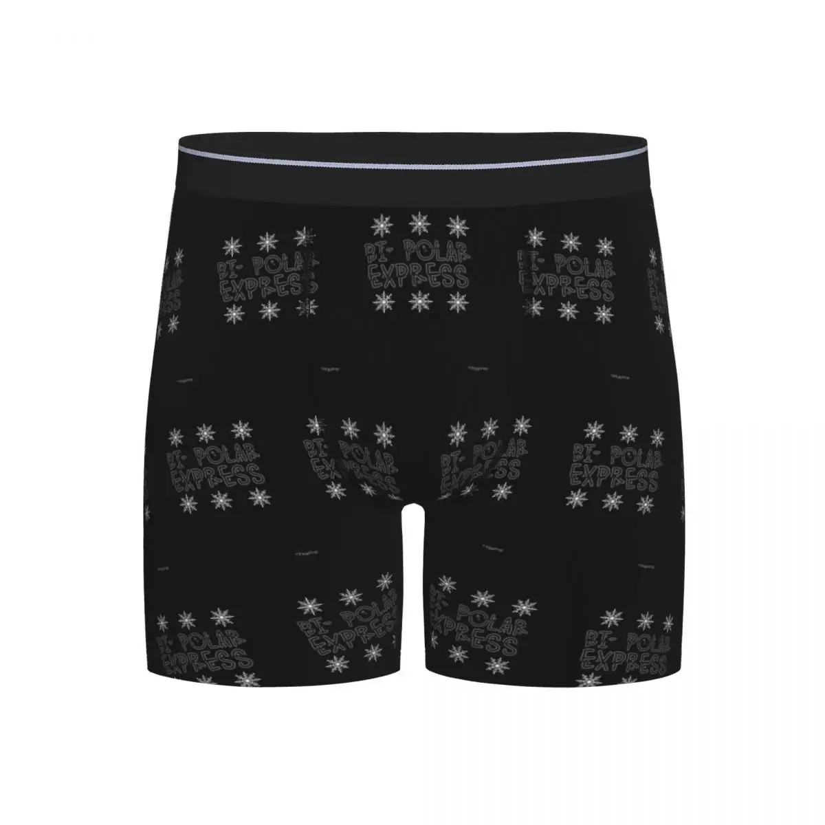 

Long Boxer Underpants Shorts The Polar Express Panties Men's Ventilate Underwear for Homme Man Boyfriend Gifts