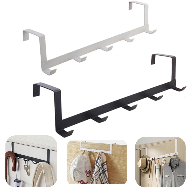 Multifunctional Hook Hanger Portable Coat Hook Door Towel Hook Free Punching Seamless Hook Bathroom Kitchen Bedroom Hook