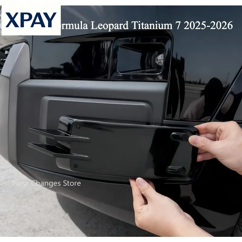 

Car New For BYD Formula Leopard Titanium 7 Front Bumper Anti-collision Corner ‌Auto Front Bumper Corner Decorative Cover Upgrade